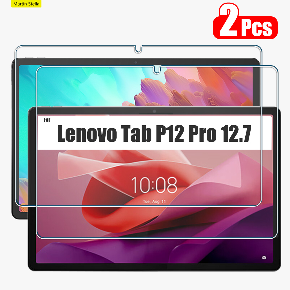 Lenovo Tablet P12 Accessories - 2Pcs Tempered Glass Screen Protector For