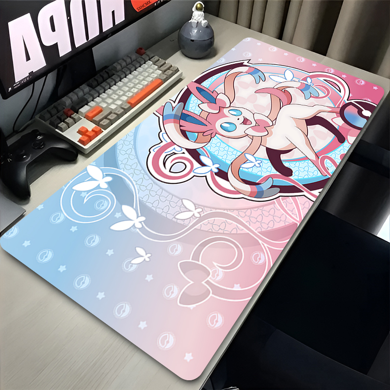 Tablet Cute Accessories - Large Pink Cute Mousepad XXL Gaming