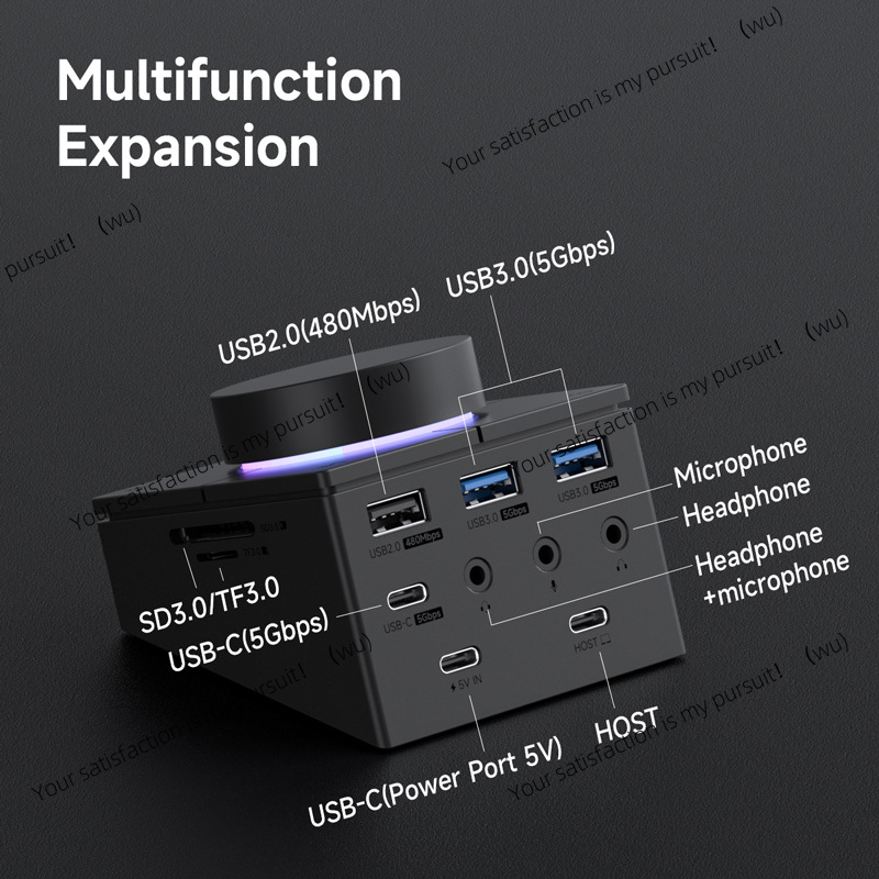 USB C Hub With Shortcut Button - đánh giá và giá Usb Hub Type C