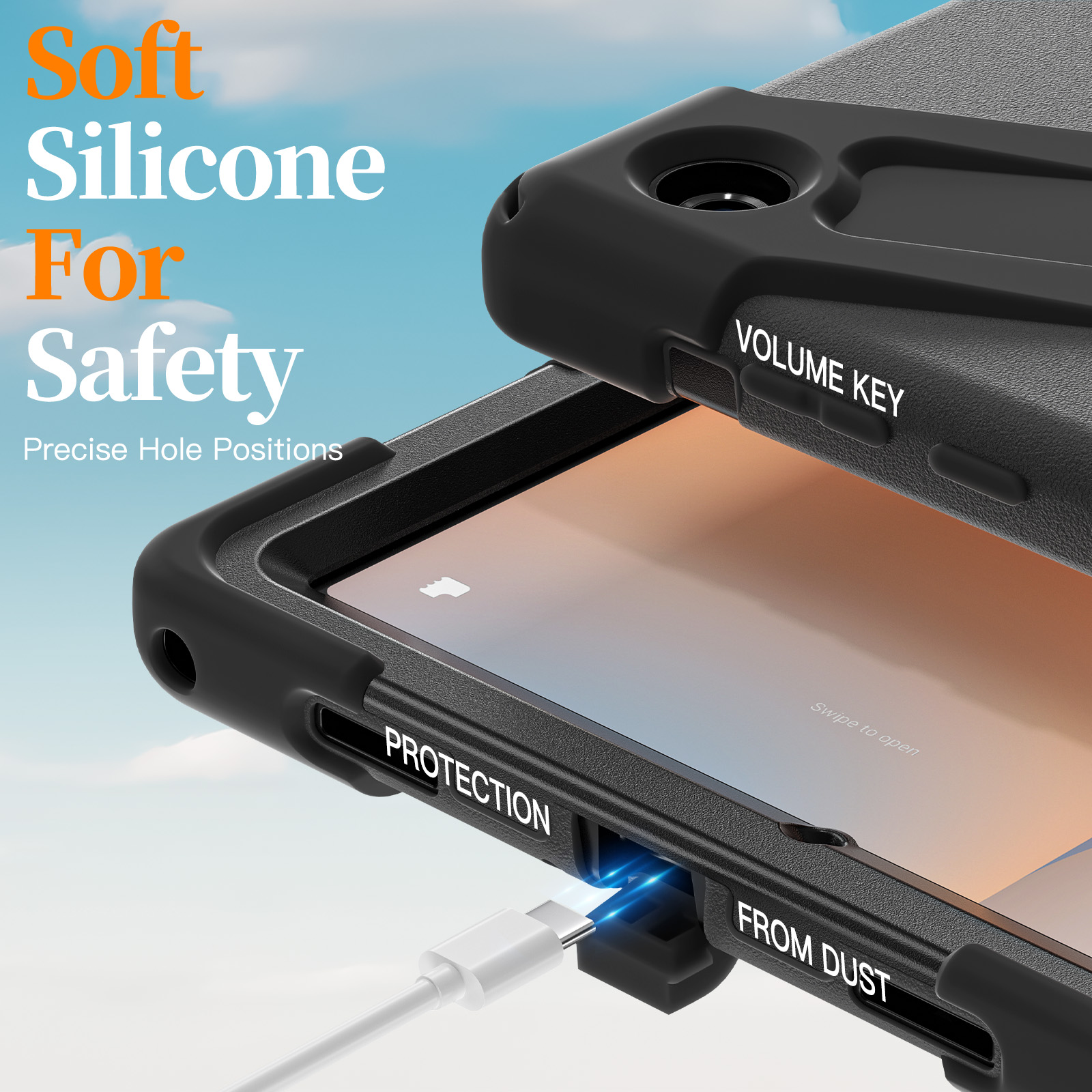 AJIUYU 360° Rotating Rugged Ca - đánh giá và giá Tablet A9 Accessories