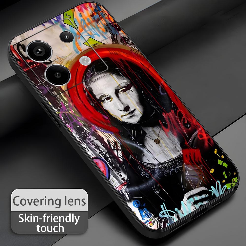 Banksy Graffiti Art  Phone Cas - đánh giá và giá Xiaomi Redmi Note 13