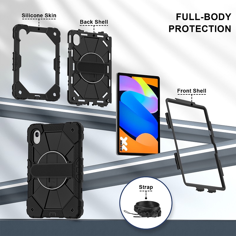 360° Rotating Rugged Case for  - đánh giá và giá Lenovo Tablet M11 Accessories