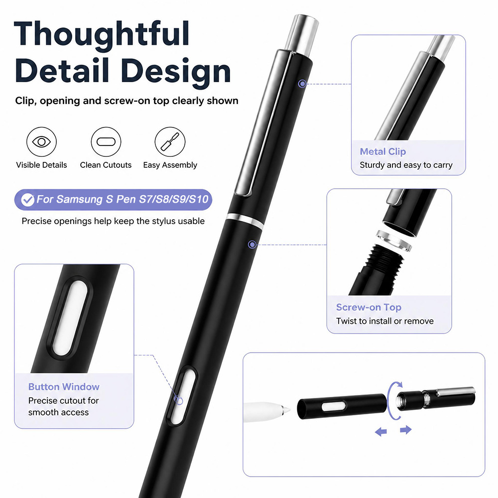 New Pencil Case S Pen For Sams - đánh giá và giá Samsung Tablet S9 Accessories