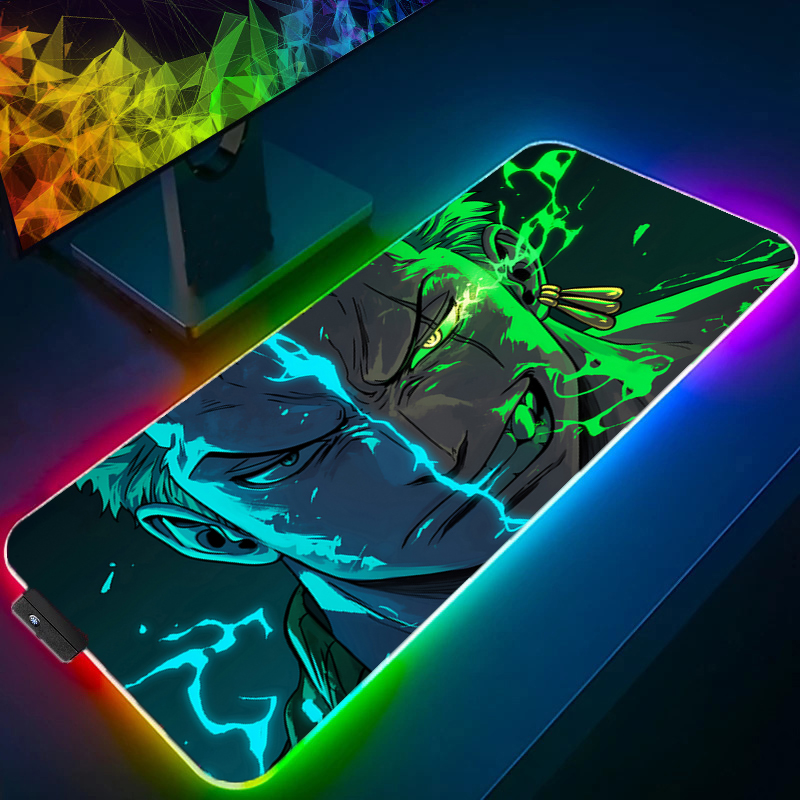 ONE PIECE Zoro Mouse Pad RGB G - đánh giá và giá Tablet Cute Accessories