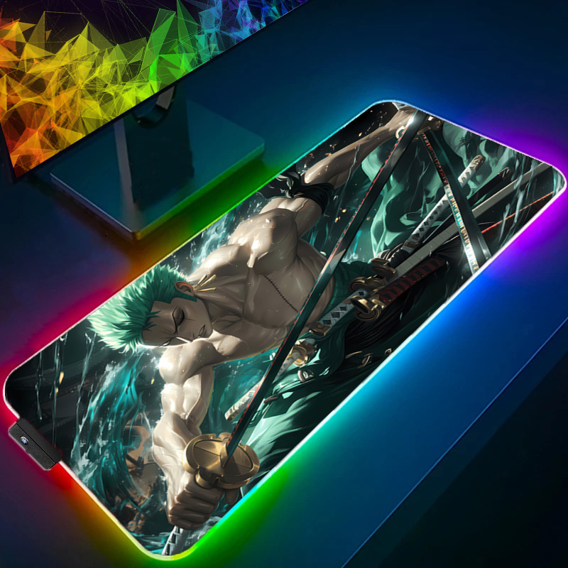 ONE PIECE Zoro Mouse Pad RGB G - đánh giá và giá Tablet Cute Accessories