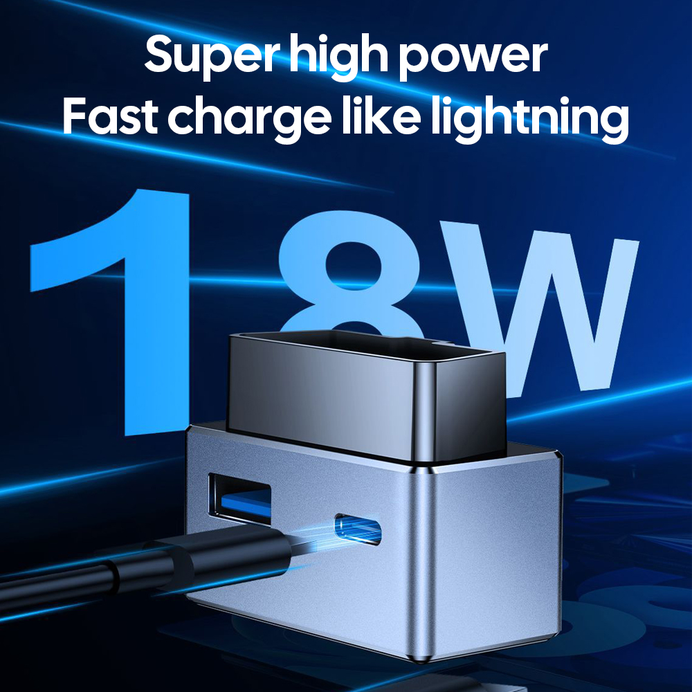 OBD Dual Port Fast Charger Ada - đánh giá và giá Usb Hub Type C