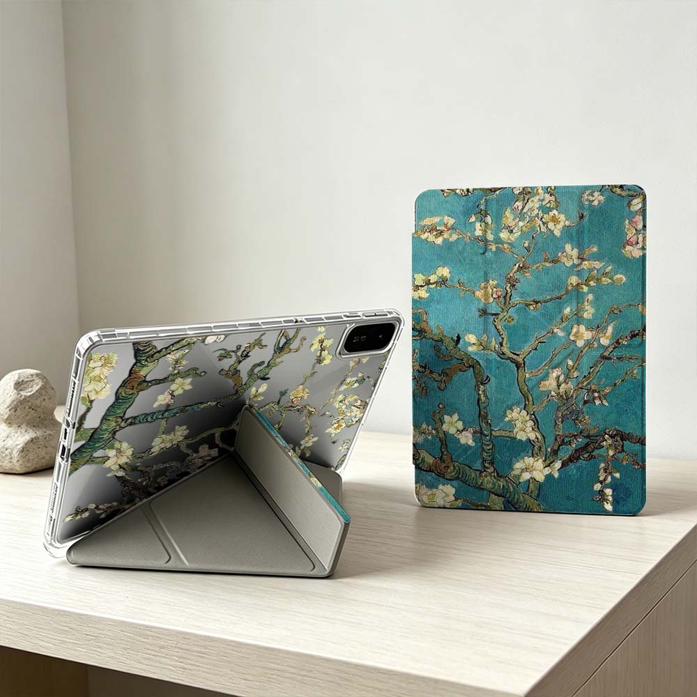 Art Apricot Blossom Pattern Fo - đánh giá và giá Poco Tablet Accessories