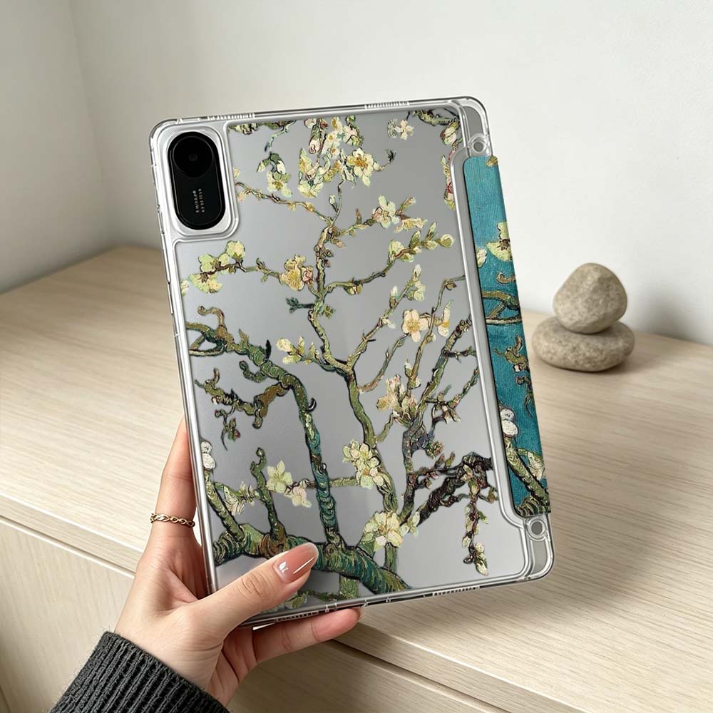 Art Apricot Blossom Pattern Fo - đánh giá và giá Poco Tablet Accessories