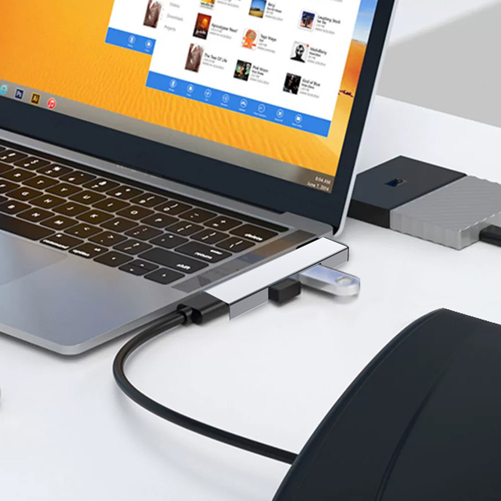 3 in 1 USB Docking Station OTG - đánh giá và giá Usb Hub Type C