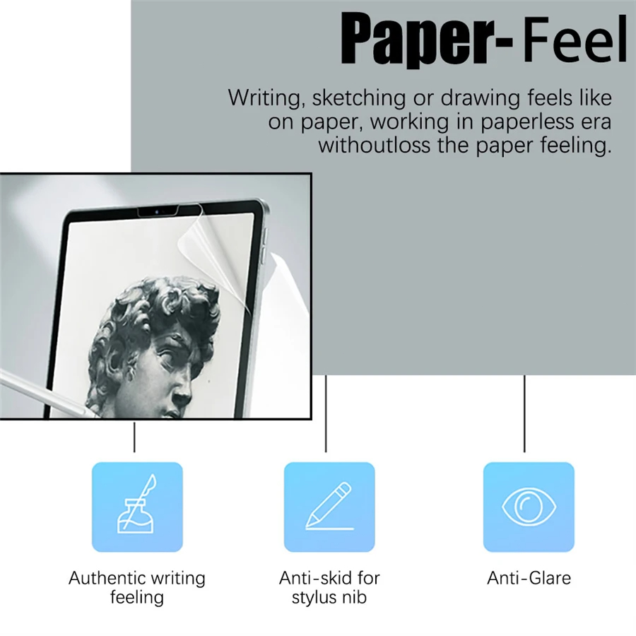 3Pcs Paper Feel Like Screen Pr - đánh giá và giá Lenovo Tablet P12 Accessories