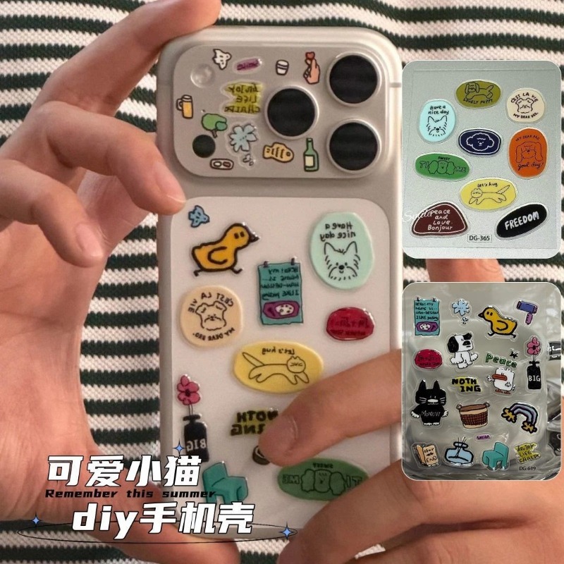 Cute Cartoon Cat Dog 3D Transp - đánh giá và giá Tablet Cute Accessories