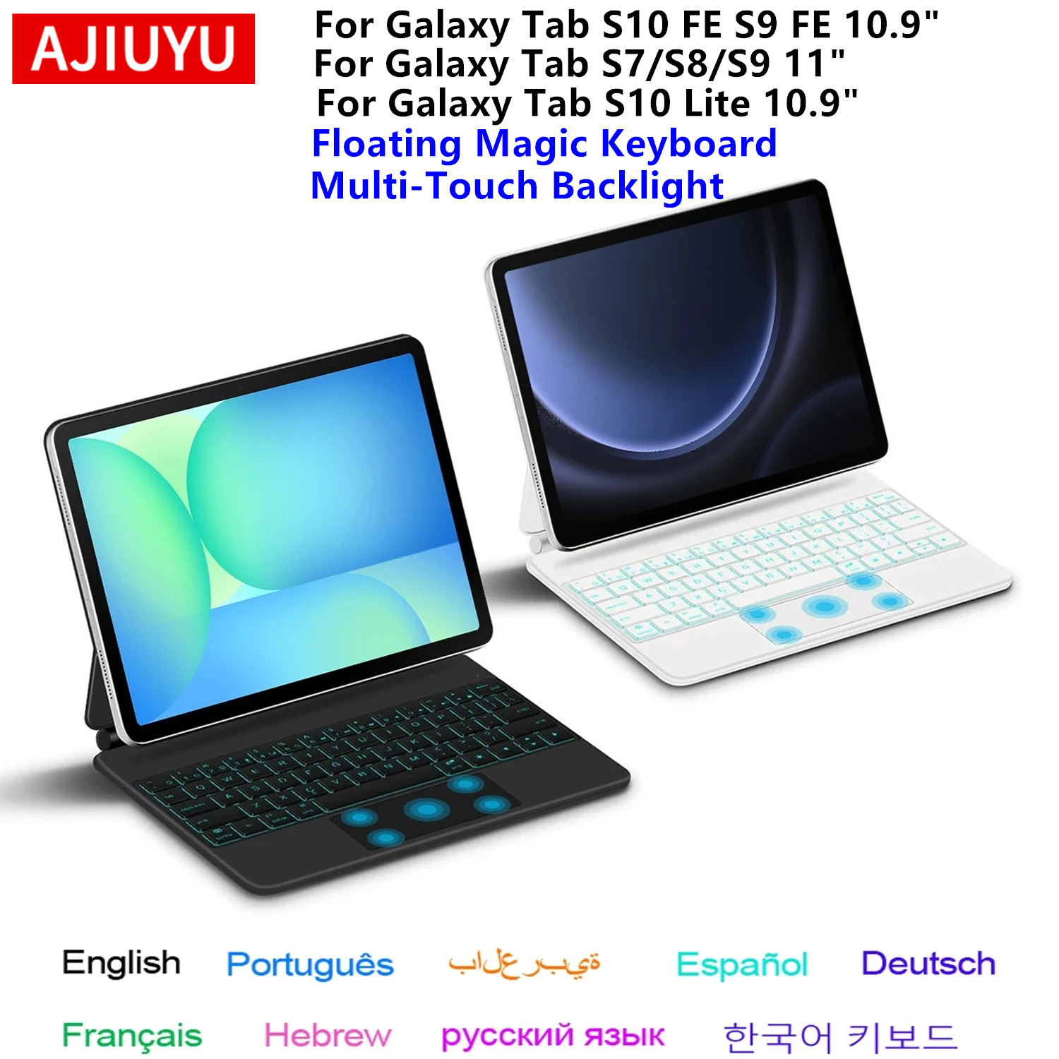 Magic Keyboard for Samsung Gal - đánh giá và giá Samsung Tablet S9 Accessories